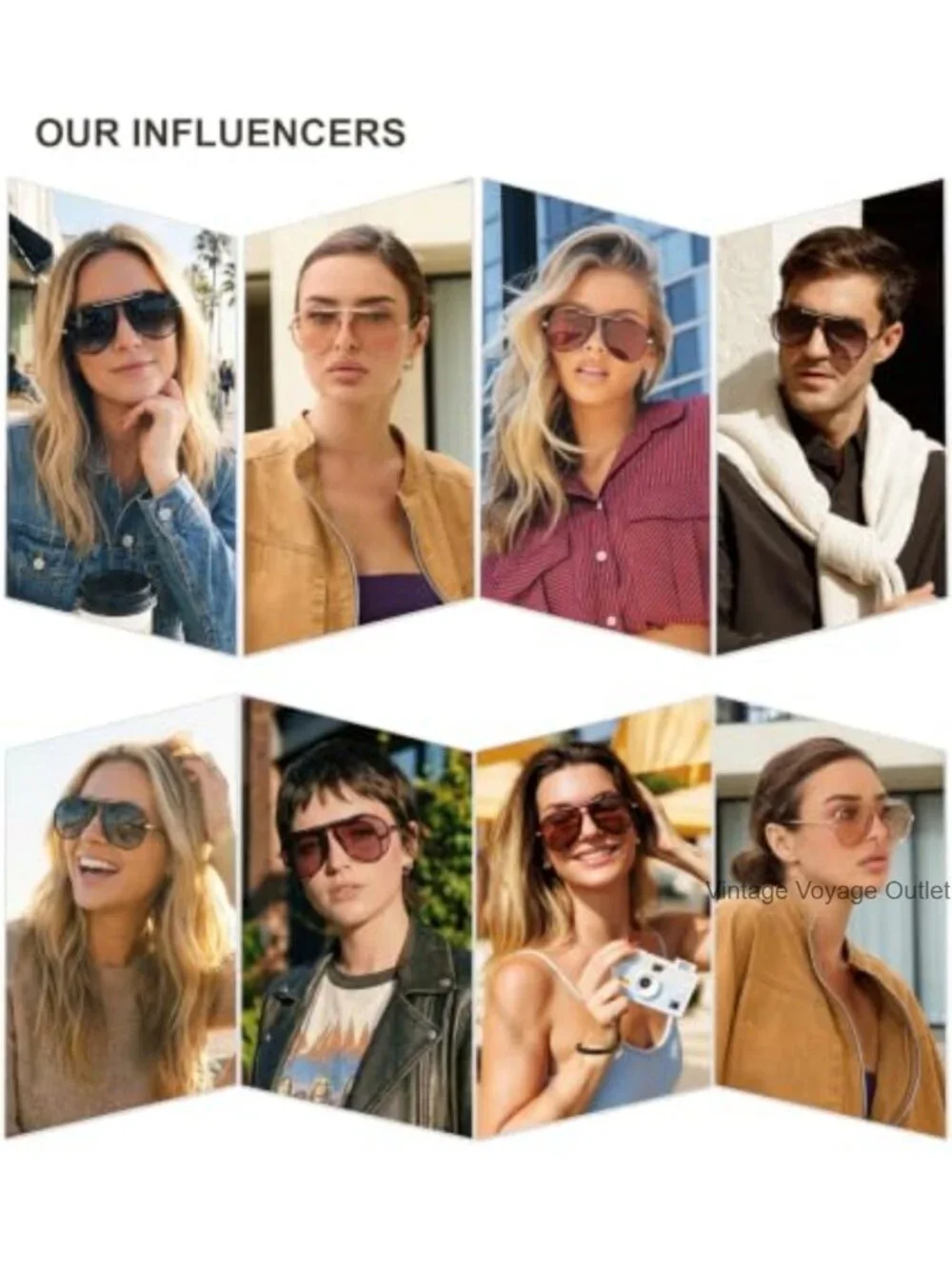 Retro Oversized Aviator Sunglasses UV400 Polycarbonate Vintage Square Shades